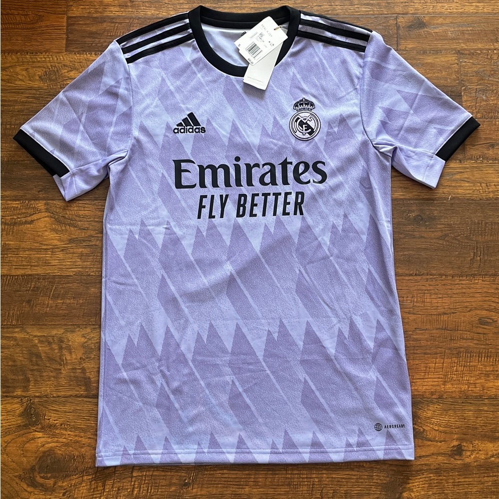 Adidas Purple Emirates Jersey